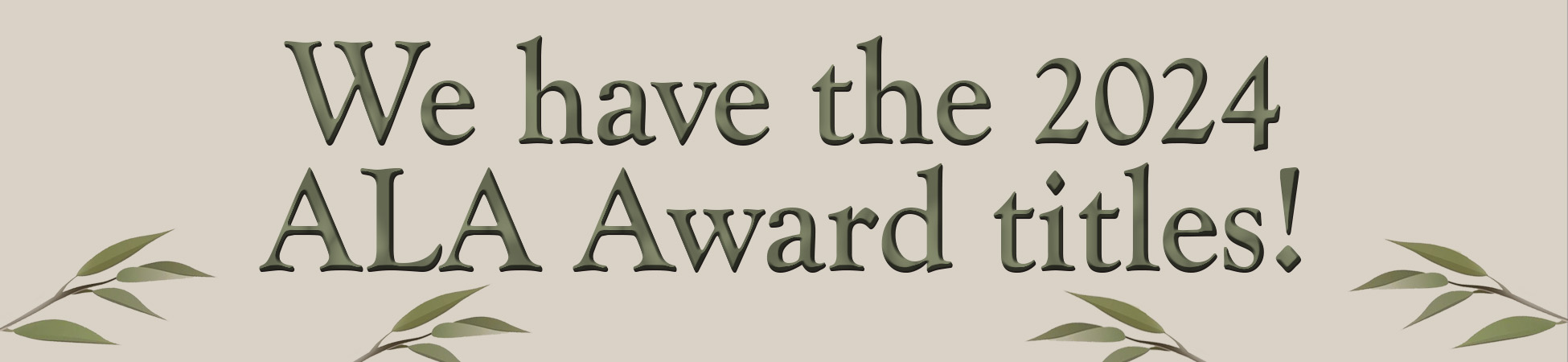 ALA Award Winers 2024