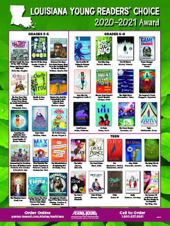 2021 Louisiana Young Readers Poster
